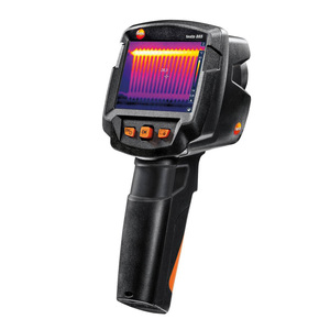 กล้องถ่ายภาพความร้อนอินฟราเรด Testo865 สำหรับตรวจสอบข้อบกพร่องทางไฟฟ้า ระบบทำความร้อนใต้พื้น ท่อประปา และงานอุตสาหกรรม - Product Image 4