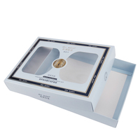 Boîte d'emballage de couverture ciel et terre personnalisée Boîte en papier pour cartes imprimée de luxe Care Wash Set