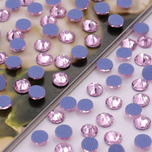 Strass thermocollants à dos plat de haute qualité SS4-8, vente directe d'usine de strass à dos plat <span class=keywords><strong>pour</strong></span> robes - Product Image 3