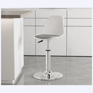 Chaises <span class=keywords><strong>de</strong></span> comptoir pour cuisine, tabourets <span class=keywords><strong>de</strong></span> <span class=keywords><strong>bar</strong></span>, meubles, chaises pivotantes réglables en hauteur pour restaurant et <span class=keywords><strong>bar</strong></span>, transparentes - Product Image 4