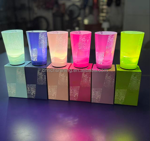 Vaso Mágico LED RICHSHINING, Vaso con Sensor de Agua LED, Vaso Brillante para Café, Whisky y Bebidas, para Niños, Bodas y Fiestas - Product Image 3