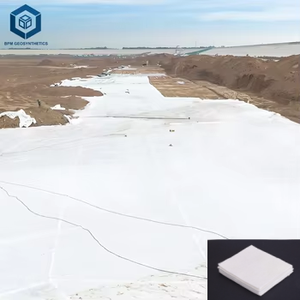 Tissu géotextile non tissé <span class=keywords><strong>sous</strong></span> gravier pour la construction de routes et autoroutes en Inde - Product Image 2