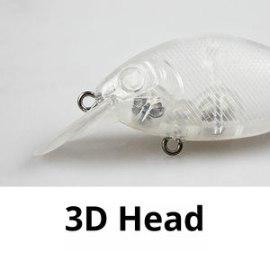 <span class=keywords><strong>Leurre</strong></span> Minnow 7g Embryo Rocker Fatty Body Transparent Blank Simulation Hard Bait <span class=keywords><strong>Leurre</strong></span> de pêche artificiel pour eau douce et eau salée - Product Image 4