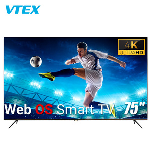 Televisor Inteligente <span class=keywords><strong>de</strong></span> 75 Pulgadas con Pantalla <span class=keywords><strong>de</strong></span> Vidrio Templado 4K UHD IPS, Sistema WebOS 3.0, Sintonizador Dual, WiFi, Diseño sin Marco - Product Image 1