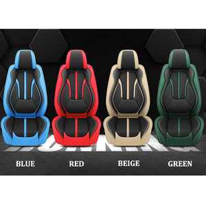 Xiangta Luxury Nappa PU Fundas de asiento de coche de cuero Protector impermeable de alta calidad Juego completo para la mayoría de los coches Sienna <span class=keywords><strong>Escape</strong></span> Fiesta - Product Image 6