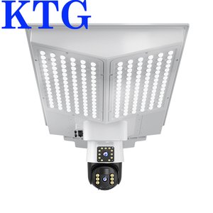 New Arrival Solar Street Light With Camera 4G Wifi 4MP Outdoor Solar Monitoring <b>Lamp</b> 2000W CCTV <b>Wireless</b> - Product Image 4