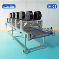 Industriële groente- en fruitdroger, appel-droogapparatuur, zachte verpakkingsontwateringsmachine voor gekookt voedsel