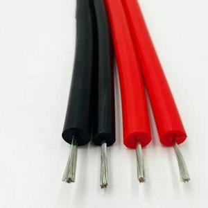 Fil de connexion en silicone haute tension résistant à la chaleur 2,5 mm 4 mm 6 mm 10 mm 30KV 40KV 50KV, fil de cuivre étamé au silicone - Product Image 4