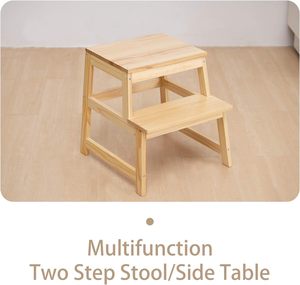 Tabouret d'apprentissage pour enfants avec tapis antidérapant, tour d'aide pour tout-petits pour comptoir de cuisine et évier de salle de bain - Product Image 3