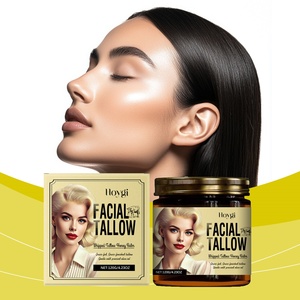 Bálsamo Facial Batido con Sebo, Miel y Aceite de Oliva, Antienvejecimiento, Hidratación Profunda, Reparación Calmante, Para Todo Tipo de Piel, Crema de Cuidado Diario - Product Image 4