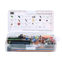 Kit Pemula Raspberry Pi Pico dengan Modul Layar LCD I2C 1602 Breadboard, Servo Mirco 9g untuk Raspberry Pi Pico