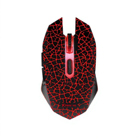 Souris de jeu ergonomique programmable sans fil 2,4 GHz avec rétroéclairage RVB à 11 boutons pour droitiers RATON XTRIKE ME GM-205 - Vente en gros