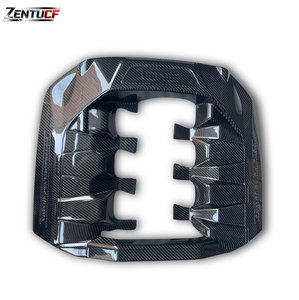 Capó de Fibra de Carbono Mustang - Compatible con Ford Mustang S650 2024, Cubierta de Motor Modificada de Fibra de Carbono, Cubierta de <span class=keywords><strong>Radiador</strong></span> - Product Image 5