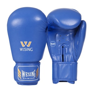 Wesing Wushu Sanda Boxing <strong>Gloves</strong> Professional Velcro <strong>Type</strong> Martial Arts Boxing <strong>Gloves</strong> for Competition and Training - Product Image 1