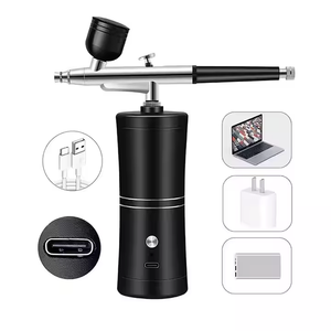 Prix usine en gros <span class=keywords><strong>pas</strong></span> <span class=keywords><strong>cher</strong></span> Rechargeable sans fil <span class=keywords><strong>Pistolet</strong></span> Nail Art Tatouage Artisanat Gâteau Nano Brume Pulvérisateur - Product Image 3