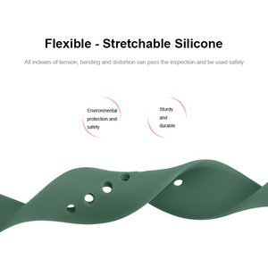 Correa de Silicona Original Oficial Forwelleny para Apple Watch de 46mm 49mm, Brazalete para <span class=keywords><strong>iWatch</strong></span> Series 11 10 9 8 - Product Image 3