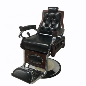 Chaise de barbier classique en bois massif pour salon de coiffure <span class=keywords><strong>Barber</strong></span> Building <span class=keywords><strong>Shop</strong></span> BC1002 - Product Image 2