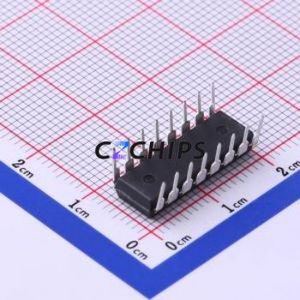 ชิปวงจรรวม DIP-16 XD4051ใหม่ดั้งเดิมสวิตช์สัญญาณชิปตัวแปลงสัญญาณมัลติเพล็กเซอร์ - Product Image 2