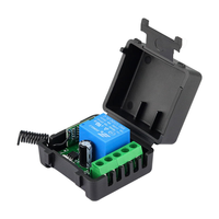 Contrôleur d'émetteur RF 433. Télécommande sans fil RF pour portail électrique, porte de garage, rideau, 92 MHz/315 MHz