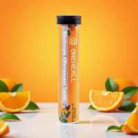 Comprimé effervescent d'électrolytes aux saveurs naturelles, marque privée, pour la récupération et l'hydratation