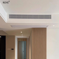 Cadre de sortie d'air conditionné Allongé Minimaliste Grille de retour d'air ABS Durable Bureau Personnalisation