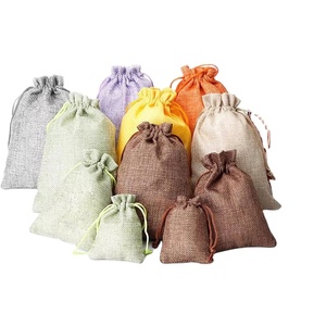 Hemp Drawstring Storage <b>Bag</b> for Christmas Gifts and Jewelry Packaging & Storage Shopping <b>Bag</b> - Product Image 1