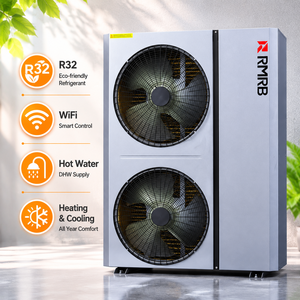 Pompe à chaleur 08ZS/R32/21.5kW 3-en-1 Chauffage Refroidissement ECS A+++ EVI CE CB ERP Air-eau Résidentiel Américain EU - Product Image 3