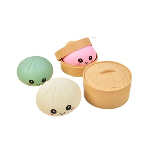 Jouet Squishy Simulation de Boulette Baozi à Rebond Lent Anti-Stress à Presser Boîte Mystère Surprise Vente en Gros pour Jeunes, Adultes et Personnes Âgées - Product Image 5