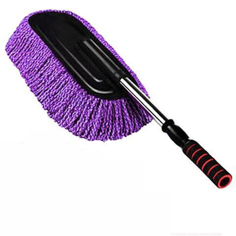 Large purple brush-retractable