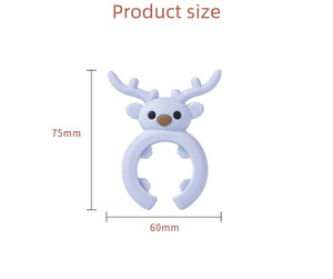 Soporte Multifuncional de Silicona para Utensilios, Resistente al Calor, para Cucharas, Espátulas, Pásulas, con Clip para Ollas y Tapas, Apto para Lavavajillas y Horno - Product Image 6