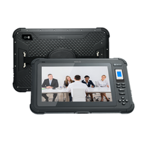 Tableta Industrial Android de 10.1 Pulgadas con NFC, Lector/Grabador de Huellas Dactilares Biométricas, Resistente a Golpes, para B102 Octa Core MTK
