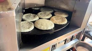 High Quality Affordable Automatic Stainless Steel Pancake Rotary Arabic Roti <strong>Naan</strong> Bread Making <strong>Machine</strong> - Product Image 6