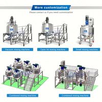 Cuve de réaction à hydrolyse enzymatique, chauffage électrique, en acier inoxydable, avec agitation et émulsification