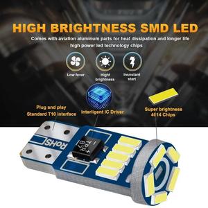 Décodeur de lumière LED pour voiture, lumière de stationnement T10 4014 15SMD CANbus, lumière de plaque d'immatriculation W5W - Product Image 5