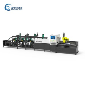 Cortadora láser de carga completamente automática Máquina cortadora de tubos láser de alta precisión de cola ultracorta de 40mm - Product Image 5