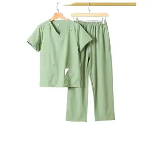 חולצת טריקו שרוול קצר מהיר ויבש עבור רופאים, חדר ניתוח, שיניים, אוראלי, בגדי עבודה, הלבשה - Product Image 5