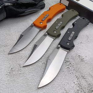 Cuchillo de Bolsillo para Exteriores CS DOUBLE SAFE 23JC, Hoja 8Cr13Mov, 57-60HRC, Herramienta Plegable para Camping y Caza, Mango de Fibra de Vidrio y Nylon OEM - Product Image 2