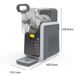 Machine à slush et à crème glacée électrique automatique avec écran couleur numérique, capacité de 2 L, en plastique, pour un usage domestique - Product Image 6