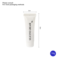 Caoutchouc d'étanchéité étanche à la graisse de silicone industrielle 10g pour fuite de joint torique