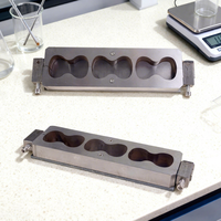 Spécimens de briquet de moule de bande de briquet de moule en acier standard d'ASTM C307 pour le moule en laiton de briquette d'essai de résistance à la traction de ciment