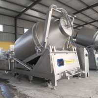 Tambor Hidráulico de Vacío para Carne, para Marinado Industrial, Absorción Rápida de Salmuera, Ablandamiento y Extensión de la Vida Útil