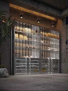 أثاث تجاري على الطراز الصناعي الحديث ، بار ومطعم ، موضة ومتانة معدنية - Product Image 2