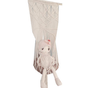 Cesta colgante de algodón para gato, hamaca tejida, fabricante al por mayor - Product Image 2