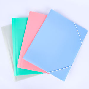 Custom Elastic Rope Closure <b>Document</b> File <b>Folder</b> Student Test Paper Storage <b>A4</b> <b>Document</b> Bag for School Office Stationery - Product Image 3