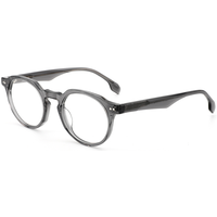 Monture de lunettes optiques rondes rétro Elan Optical YB6601 en acétate unisexe, vente chaude, écologique, directement de l'usine