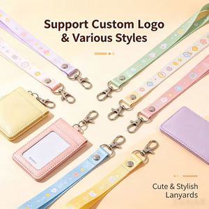 Cross-border Polyester <b>Lanyard</b> Exhibition Work Certificate Award Medal Mobile <b>Phone</b> <b>Lanyard</b> Customization Pattern logo - Product Image 1