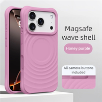 Étui de protection magnétique esthétique en silicone liquide, lisse, anti-poussière, protection complète de l'appareil photo et des boutons, modèle phare
