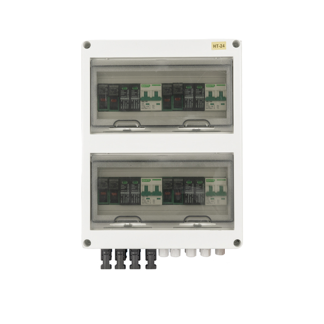 CHYT Dc Solar Combiner Box String Box 4 Input 4 Output 600v Waterproof IP65 Pv DC String Box
