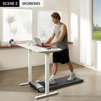 Nouveau Design 2026 Tapis de Marche Pliant pour Bureau et Maison, Mini Tapis de Course Pliable