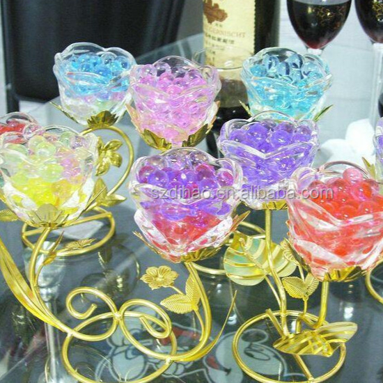 DIHAO водяные бусины, кристальная Грязь/глина, вода, аквакристалл, почва, био-гель, шарики для свадебной вазы, центральный элемент